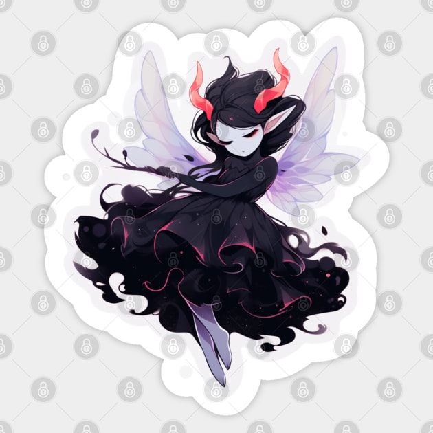 Cute Dark Fairy Sticker by DarkSideRunners